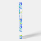 Waterverf Zeester Monogram Case-Mate iPhone Case (Achterkant / Links)