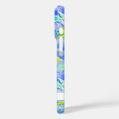 Waterverf Zeester Monogram Case-Mate iPhone Case (Achterkant / Links)