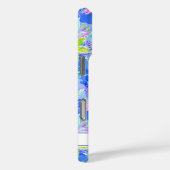 Waterverf Zeester Monogram Case-Mate iPhone Case (Achterkant / Rechts)