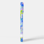 Waterverf Zeester Monogram Case-Mate iPhone Case (Achterkant / Rechts)