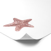 Waterverf zeesterren print (Hoek)