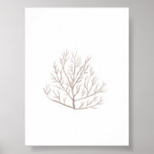 Waterverf zeewier print (Voorkant)