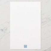 Waterverf Zeilboot Beach House Briefpapier (Achterkant)