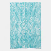 Waterverf Zigzag Patroon Theedoek (Verticaal)