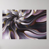 Waterverf Zijde Poster (Voorkant)