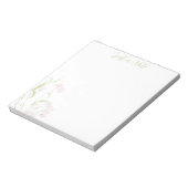 Waterverf zoete erwt notitieblok (Gedraaid)