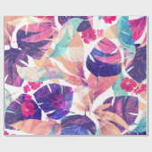 Waterverf zomerventiel 2 cadeaupapier (Vlak)