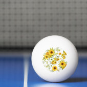 Waterverf Zonnebloem 8 Pingpongballen (Net)