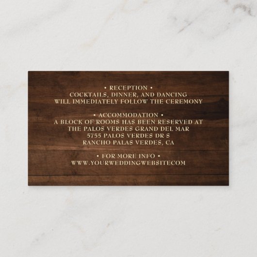 Waterverf Zonnebloem Rustiek Hout Details Informatiekaartje (Achterkant)