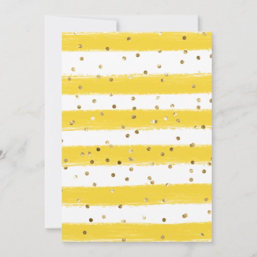 Waterverf Zonnebloemen Grens Lijst Sweet 16 Kaart (Achterkant)