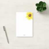 Waterverf zonnebloemen post-it® notes (Kantoor)