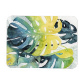 Waterverf zonnepalmbladeren magneet (Horizontaal)