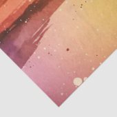 Waterverf Zonsondergang Serie Ontwerp 3 Tissuepapier (Detail)