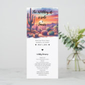 Waterverf Zuidwesters programma voor zonsondergang (Staand voorkant)