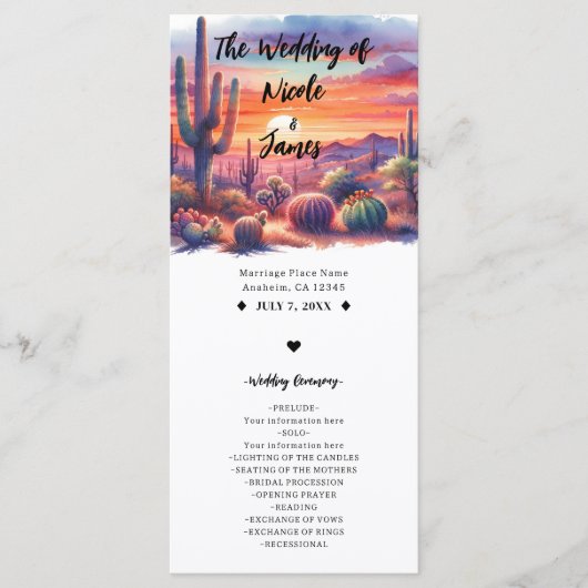 Waterverf Zuidwesters programma voor zonsondergang (Voorkant)