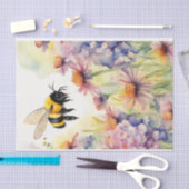 Waterverf Zuivel Koe met Bloemen Decoupage Tissuepapier (Craft)