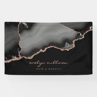 waterverf zwart agate spandoek