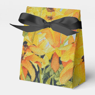Waterverf Zwart-Eyed Susan Gift Box Bedankdoosjes