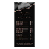 waterverf zwarte lijst reclamekaart (Voorkant)