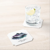 Waterverfbergen Kartonnen Onderzetters (Insitu)