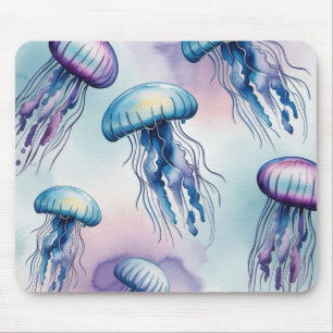 Waterverfkwal & Zee Mist Stippen Muismat