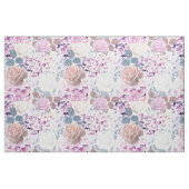 Waterverfrozen en hortensia's.  stof (Fat Quarter)