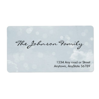 Waterverven Adres Etiket