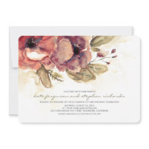 Waterverven - Floral Elegant Wedding