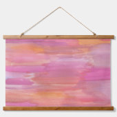 Waterverven juli Sunrise Hangend Wandkleed (Voorkant)