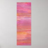 Waterverven juli Sunrise Poster (Voorkant)