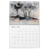waterverven, kalender (Feb 2027)