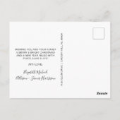 Waterverven kerstmis pine Tree Briefkaart (Achterkant)