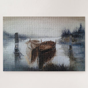 waterverven legpuzzel