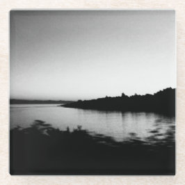 Waterverven Nederland Zwart-wit Fotografie Glazen Onderzetter