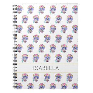 Waterverven Tattoo Kunstnaam Verkleurde Suikersche Notitieboek