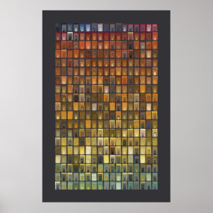 waterverven van de 17e eeuw - Deuren Poster