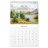 Waterverven van Lin Frye 2012 Kalender (Mar 2027)