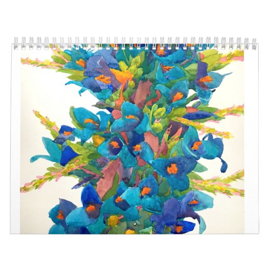 Waterverven van robinpurcell@gmail.com kalender (Hoes)