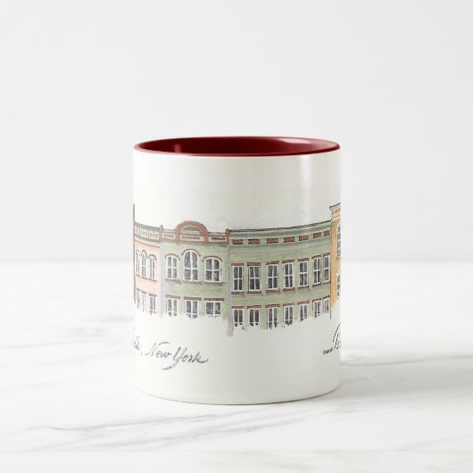Waterville Main Street 11 oz mug (Centre)