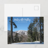 Waterville Valley New Hampshire Ski Resort Briefkaart (Voorkant / Achterkant)