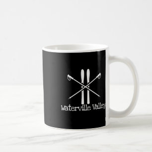 Waterville Valley Rustic Ski Skiski Ski Stokken Sk Koffiemok