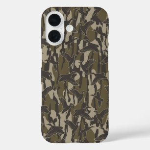 Watervogels jacht camo eend jagers iPhone 16 hoesje