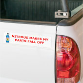 watervrij bumpersticker (Op Truck)