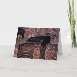 Waterwheel New Lanark Scotland Carte postale