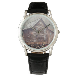 Waterwiel Horloge