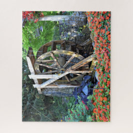 Waterwiel Jigzaag Puzzle Legpuzzel