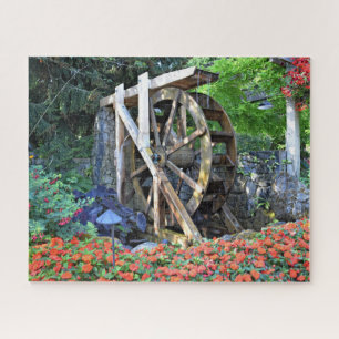 Waterwiel Jigzaag Puzzle Legpuzzel