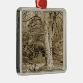  waterwiel metalen ornament (Rechts)