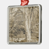  waterwiel metalen ornament (Links)
