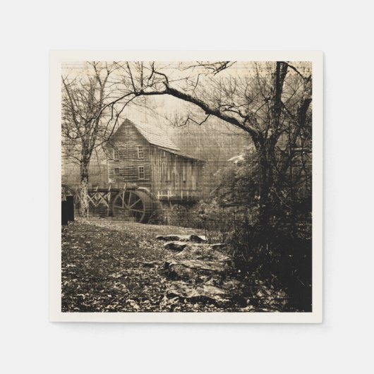  waterwiel servet (Voorkant)